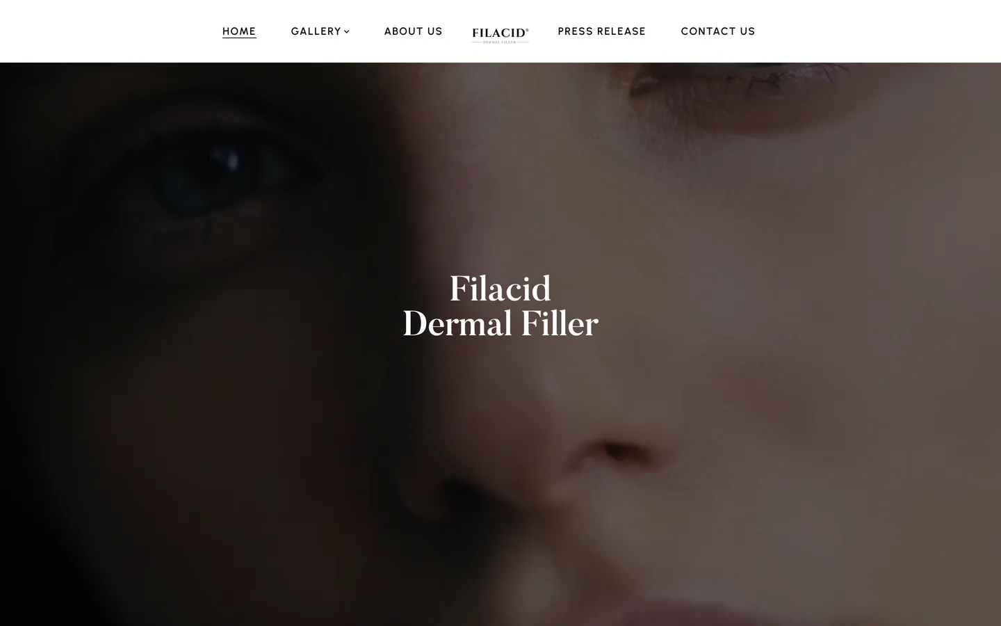 Filacid - desktop view