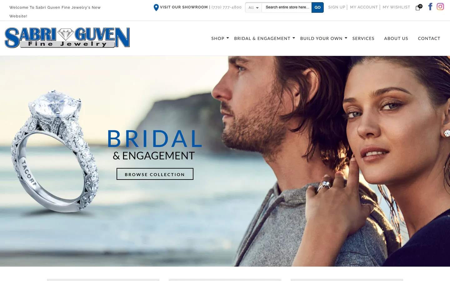 Sabri Fine Jewelry - desktop view