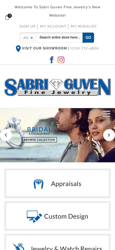 Sabri Fine Jewelry - mobile view